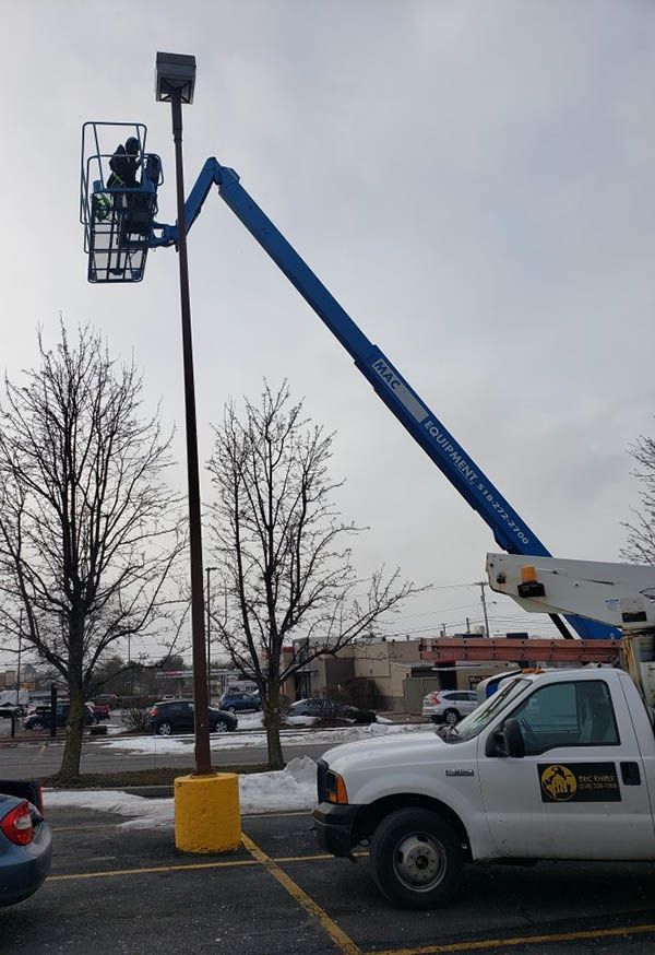 High Electrical Work Bucket Truck Services Albany Troy